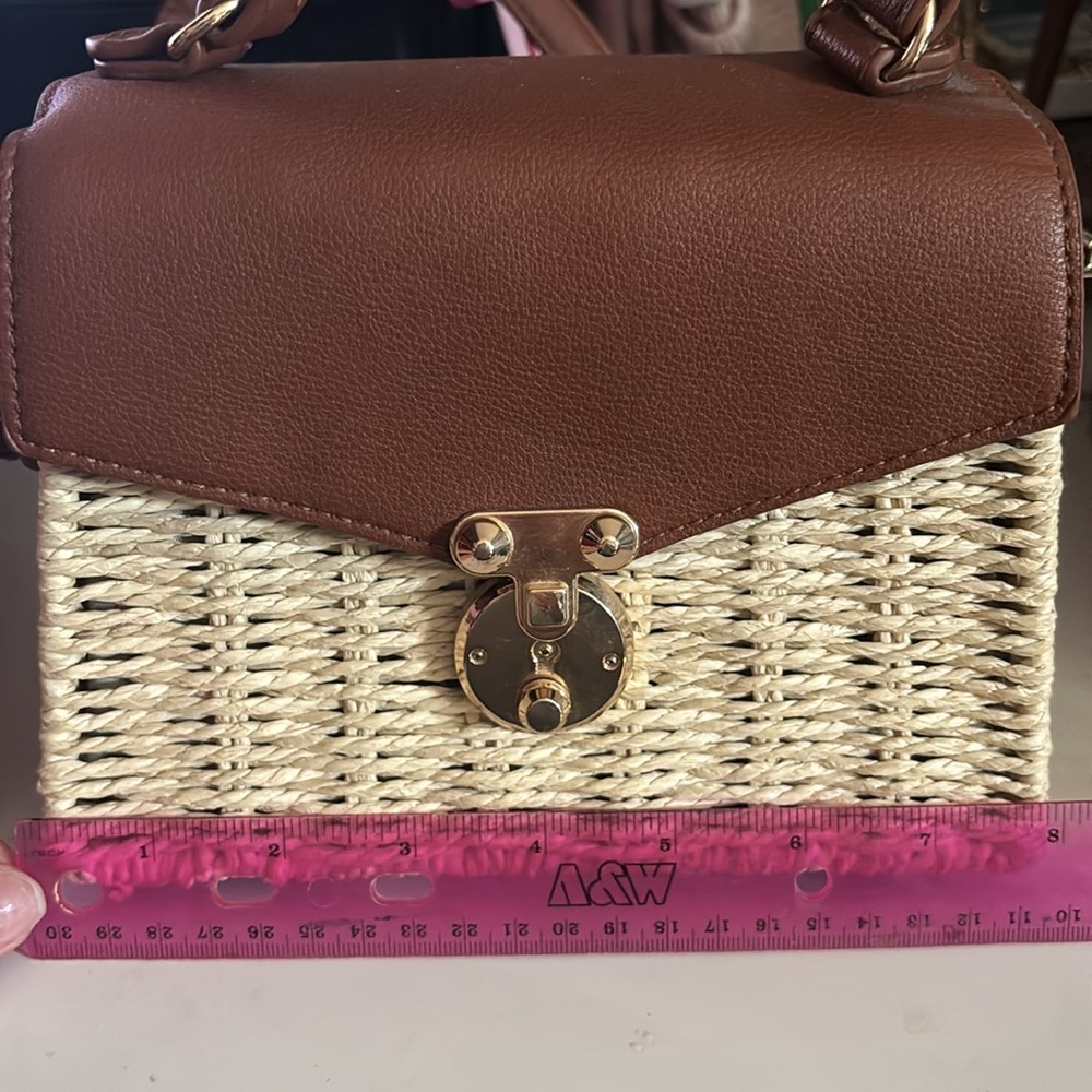 Straw square bag - Picture 5 of 7